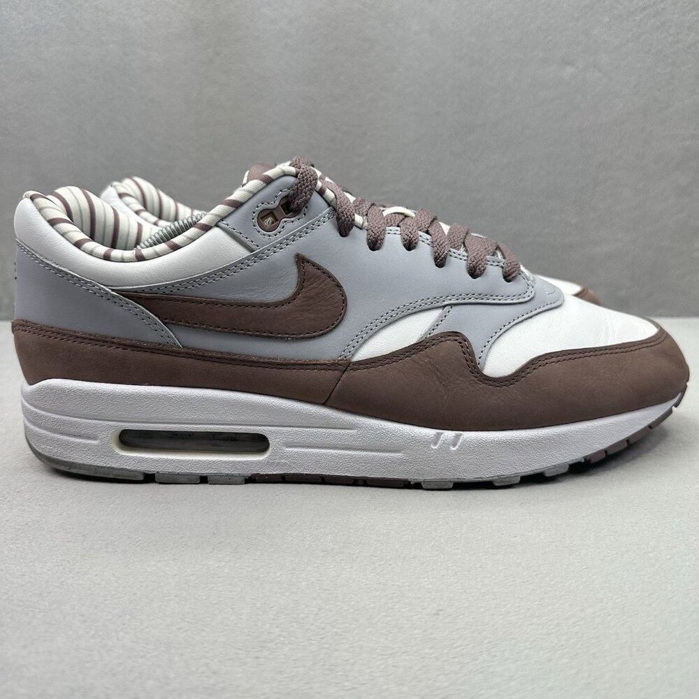 Mens Size 12.5 Nike Air‎ Max 1 Premium Shima Shima Shoes White Plum Eclipse 2023